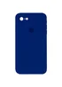 Чехол Silicone Case Square Full Camera Protective (AA) для Apple iPhone 6/6s (4.7") Синий / Deep navy