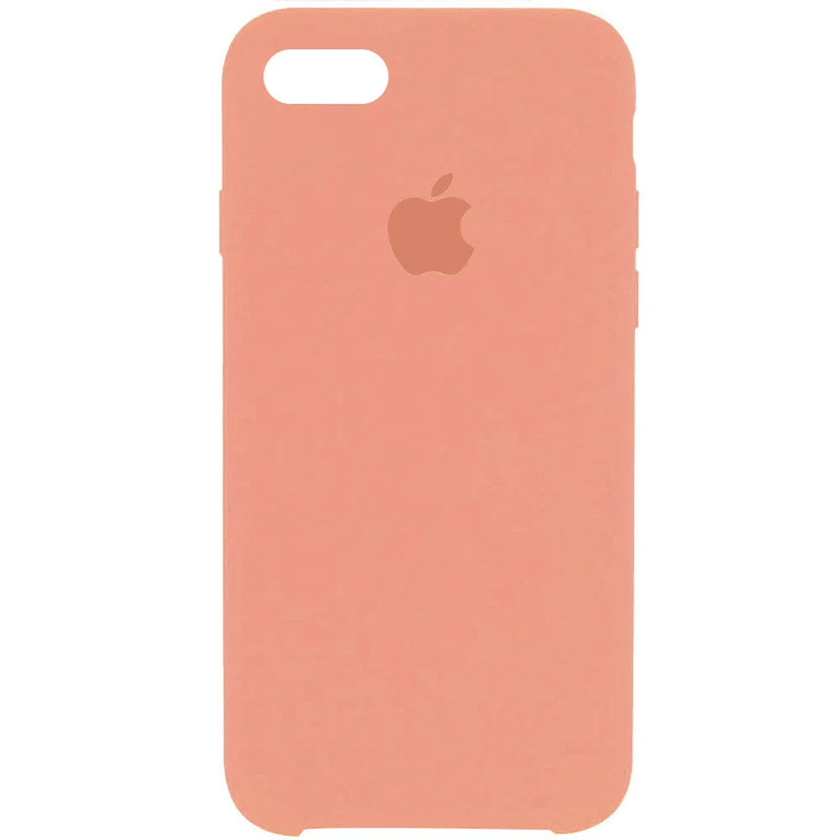 Чохол Silicone Case Full Protective (AA) для Apple iPhone 6 / 6s (4.7 ") Рожевий / Peach