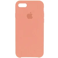 Чохол Silicone Case Full Protective (AA) для Apple iPhone 6 / 6s (4.7 ") Рожевий / Peach