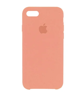 Чохол Silicone Case Full Protective (AA) для Apple iPhone 6 / 6s (4.7 ") Рожевий / Peach