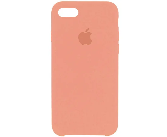 Чехол Silicone Case Full Protective (AA) для Apple iPhone 6/6s (4.7") Розовый / Peach