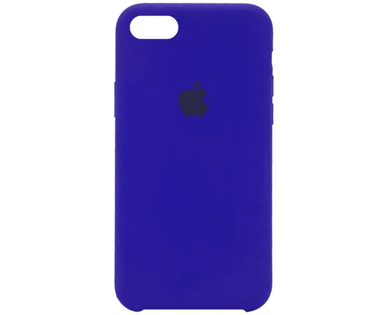 Чехол Silicone Case (AA) для Apple iPhone 6/6s (4.7") Синий / Shiny blue