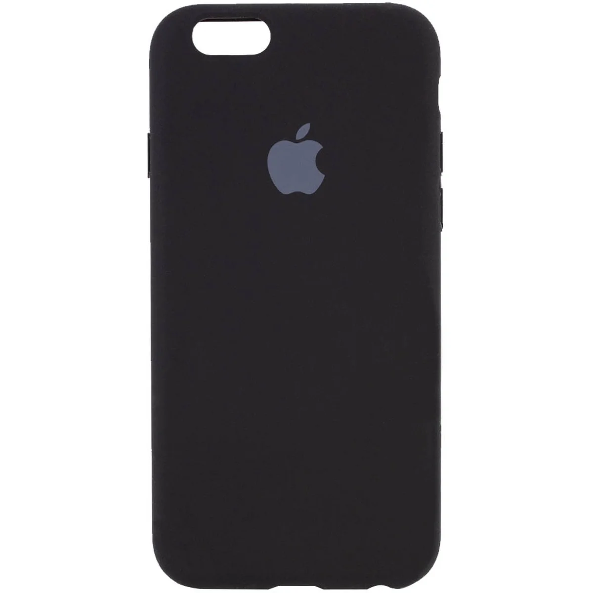 Чехол Silicone Case Full Protective (AA) для Apple iPhone 6/6s (4.7") Черный / Black