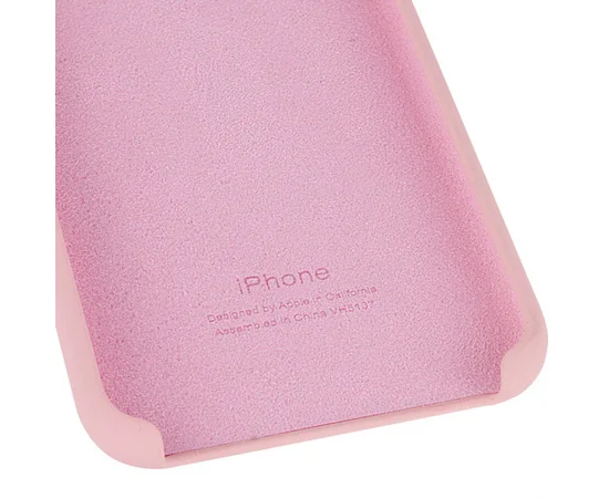 Чехол Silicone case (AAA) для Apple iPhone 6/6s (4.7") Розовый  / Cotton Candy