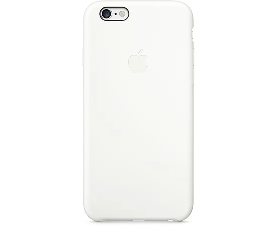 Чехол Silicone case (AAA) для Apple iPhone 6/6s (4.7") Белый / White
