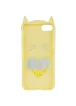 Силиконовый чехол Love Cat 3D для Apple iPhone 6/6s (4.7") Желтый
