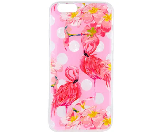 Накладка Glue Case Фламинго для Apple iPhone 6/6s (4.7") Розовый