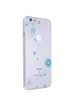 Силиконовый 3D чехол Devia "Crystal Lily" для Apple iPhone 6/6s (4.7") Голубой