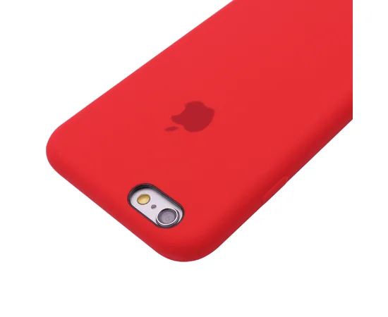 Чехол Silicone case (AAA) для Apple iPhone 6/6s (4.7") Красный / Red