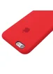Чехол Silicone case (AAA) для Apple iPhone 6/6s (4.7") Красный / Red