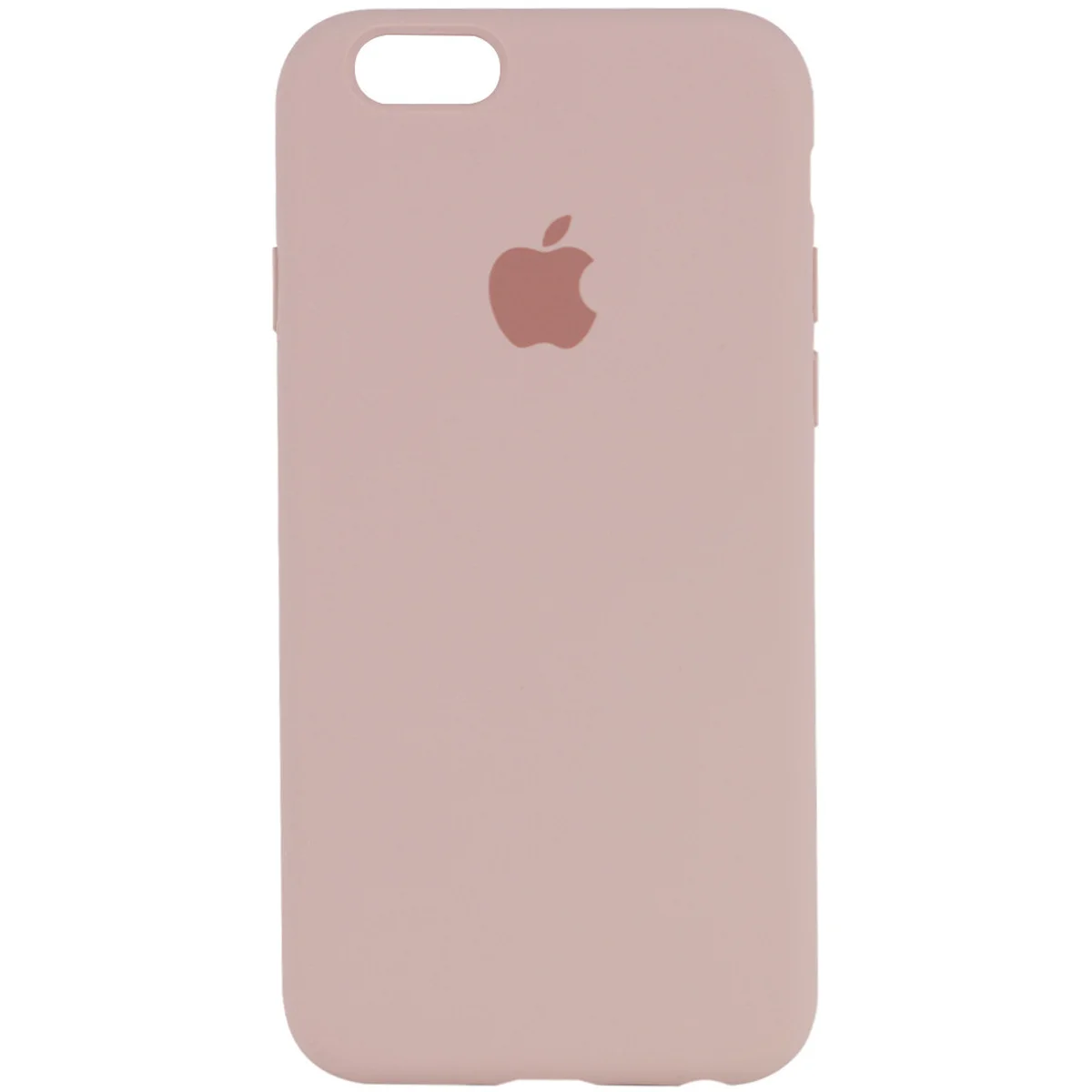 Чехол Silicone Case Full Protective (AA) для Apple iPhone 6/6s (4.7") Розовый / Pink Sand