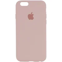 Чехол Silicone Case Full Protective (AA) для Apple iPhone 6/6s (4.7") Розовый / Pink Sand