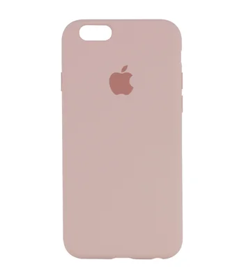 Чохол Silicone Case Full Protective (AA) для Apple iPhone 6 / 6s (4.7 ") Рожевий / Pink Sand