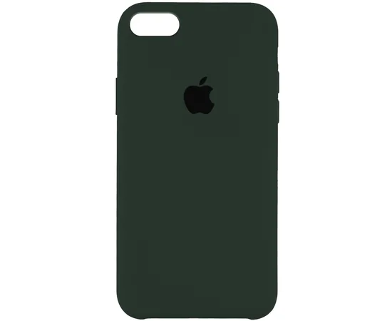 Чехол Silicone Case (AA) для Apple iPhone 6/6s (4.7") Зеленый / Dark green