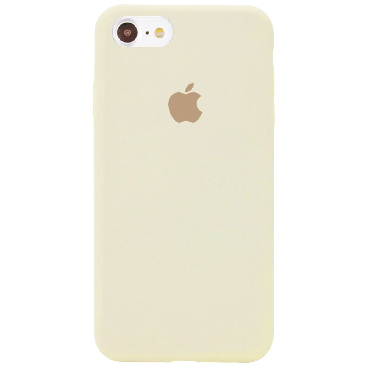 Чехол Silicone Case Full Protective (AA) для Apple iPhone 6/6s (4.7") Бежевый / Creamy White