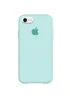 Чохол Silicone Case Full Protective (AA) для Apple iPhone 6 / 6s (4.7 ") Бірюзовий / Turquoise