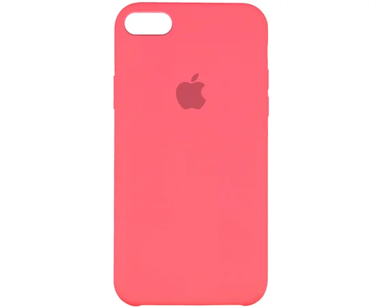 Чехол Silicone Case (AA) для Apple iPhone 6/6s (4.7") Розовый / Hot Pink