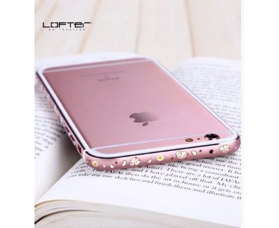 Металлический бампер Lofter Cutie Series для Apple iPhone 6/6s (4.7") Цыпленок