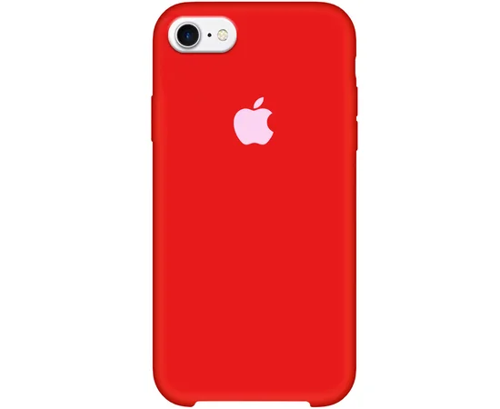 Чехол Silicone Case (AA) для Apple iPhone 6/6s (4.7") Красный / Dark Red
