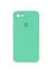 Чохол Silicone Case Square Full Camera Protective (AA) для Apple iPhone 6 / 6s (4.7 ") Зелений / Spearmint