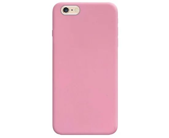 Силиконовый чехол Candy для Apple iPhone 6/6s (4.7") Розовый