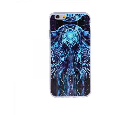 Силиконовый чехол "Чакра" для Apple iPhone 6/6s (4.7") (+Заглушка)