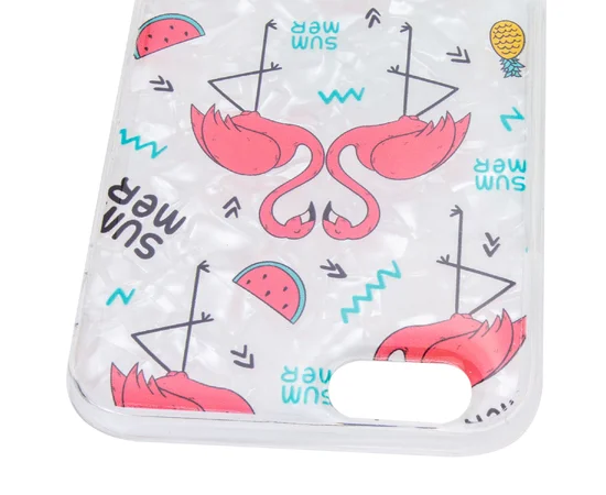 Накладка Glue Case Фламинго для Apple iPhone 6/6s (4.7") Белый