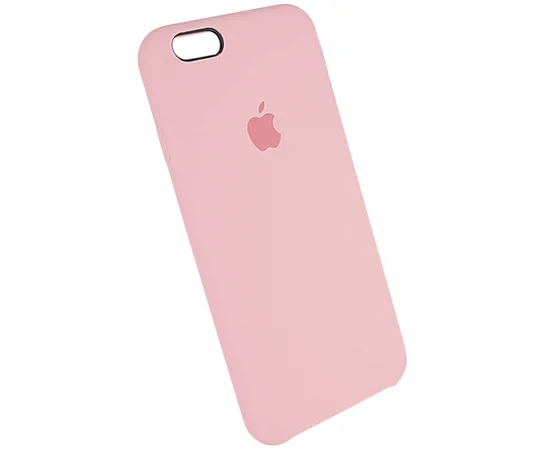 Чехол Silicone case (AAA) для Apple iPhone 6/6s (4.7") Розовый  / Cotton Candy