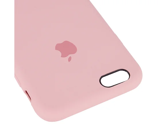 Чехол Silicone case (AAA) для Apple iPhone 6/6s (4.7") Розовый / Pink Sand