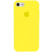 Чехол Silicone Case Full Protective (AA) для Apple iPhone 6/6s (4.7") Желтый / Neon Yellow