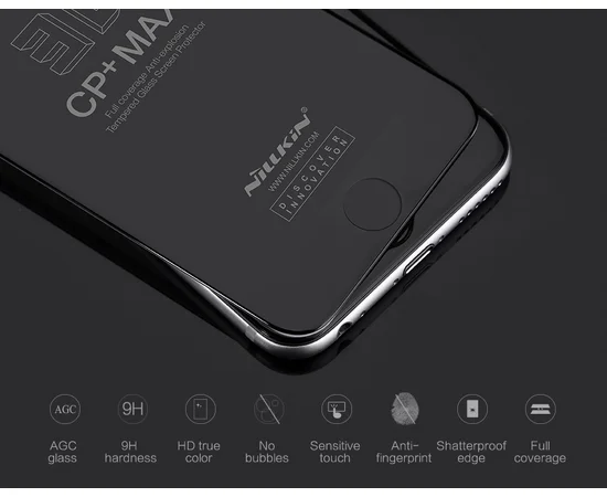 Защитное стекло Nillkin (CP+ max 3D) для Apple iPhone 6/6s (4.7") Черный