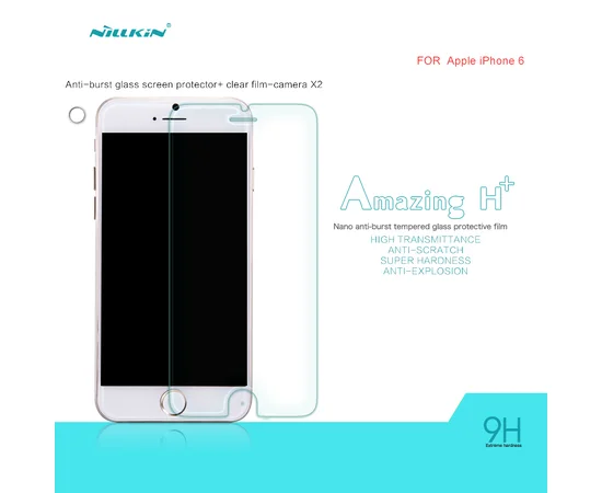 Защитное стекло Nillkin (H+) для Apple iPhone 6/6s (4.7") Прозрачный