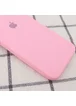 Чохол Silicone Case Square Full Camera Protective (AA) для Apple iPhone 6 / 6s (4.7 ") Рожевий / Light pink