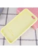 Чохол Silicone Case Full Protective (AA) для Apple iPhone 6 / 6s (4.7 ") Жовтий / Mellow Yellow