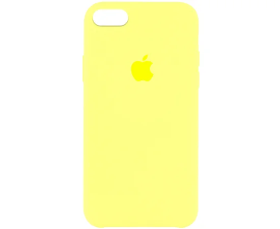 Чехол Silicone Case (AA) для Apple iPhone 6/6s (4.7") Желтый / Bright Yellow