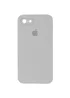 Чехол Silicone Case Square Full Camera Protective (AA) для Apple iPhone 6/6s (4.7") Серый / Light Grey
