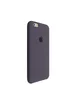 Чехол Silicone case (AAA) для Apple iPhone 6/6s (4.7") Серый / Charcoal Gray