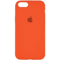 Чехол Silicone Case Full Protective (AA) для Apple iPhone 6/6s (4.7") Оранжевый / Kumquat