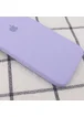 Чехол Silicone Case Square Full Camera Protective (AA) для Apple iPhone 6/6s (4.7") Сиреневый / Dasheen