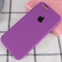 Чехол Silicone Case Full Protective (AA) для Apple iPhone 6/6s (4.7") Фиолетовый / Grape