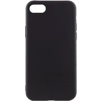 Силиконовый чехол Candy для Apple iPhone 6/6s (4.7") Черный