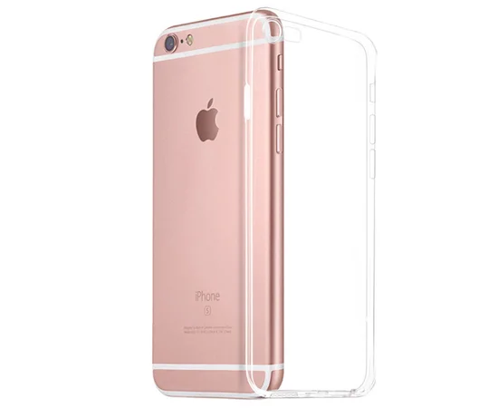 TPU чехол Epic Transparent 1,5mm Full Camera для Apple iPhone 6/6s (4.7") Бесцветный (прозрачный)