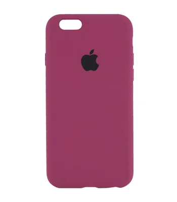 Чехол Silicone Case Full Protective (AA) для Apple iPhone 6/6s (4.7") Красный / Rose Red