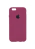 Чохол Silicone Case Full Protective (AA) для Apple iPhone 6 / 6s (4.7 ") Червоний / Rose Red