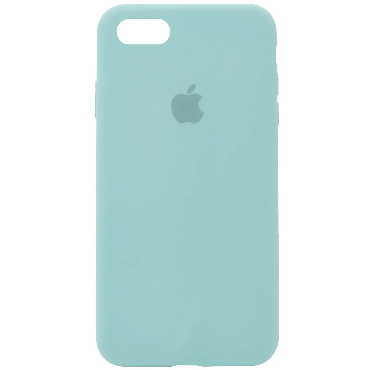Чехол Silicone Case Full Protective (AA) для Apple iPhone 6/6s (4.7") Бирюзовый / Light blue