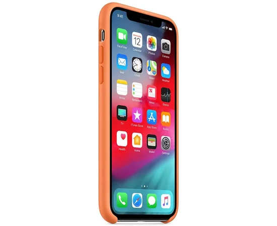 Чехол Silicone Case (AA) для Apple iPhone 6/6s (4.7") Оранжевый / Papaya