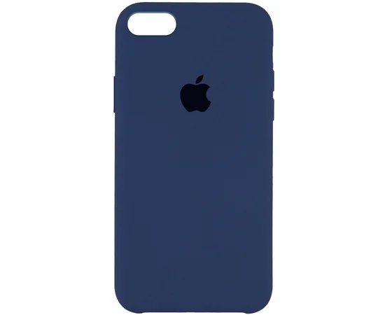 Чехол Silicone Case (AA) для Apple iPhone 6/6s (4.7") Синий / Grey Cobalt