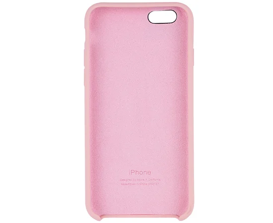 Чехол Silicone case (AAA) для Apple iPhone 6/6s (4.7") Розовый / Pink Sand