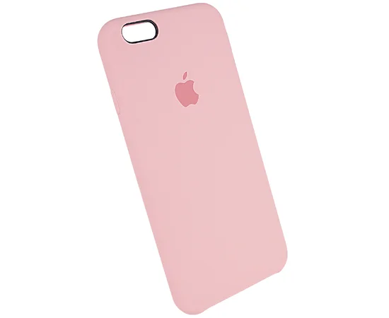 Чехол Silicone case (AAA) для Apple iPhone 6/6s (4.7") Розовый / Pink Sand
