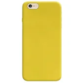 Силиконовый чехол Candy для Apple iPhone 6/6s (4.7") Желтый